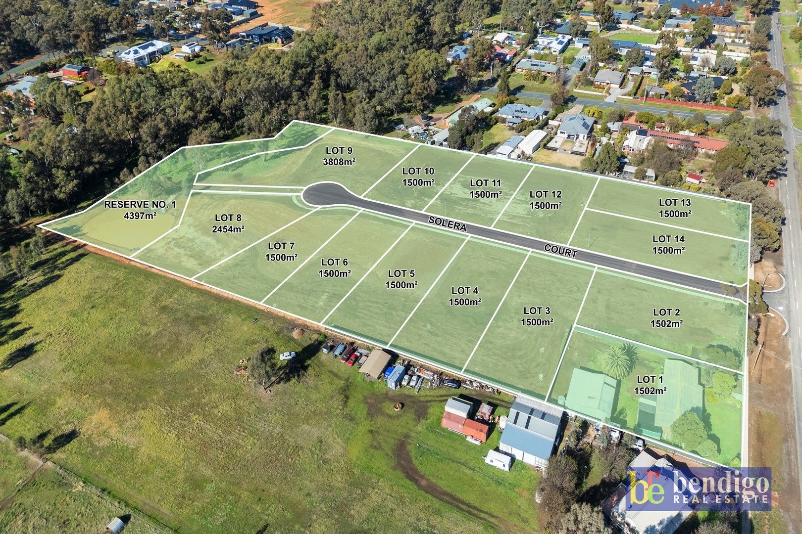 Vacant land in Monsants Estate, MAIDEN GULLY VIC, 3551
