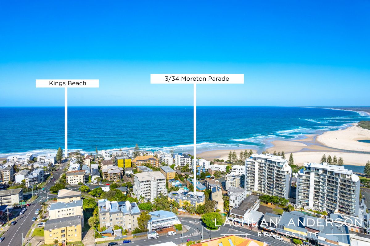 1 bedrooms Apartment / Unit / Flat in 3/34 Moreton Parade CALOUNDRA QLD, 4551