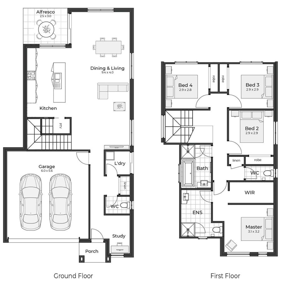 4 bedrooms New House & Land in 46-66 O'Connell St CADDENS NSW, 2747