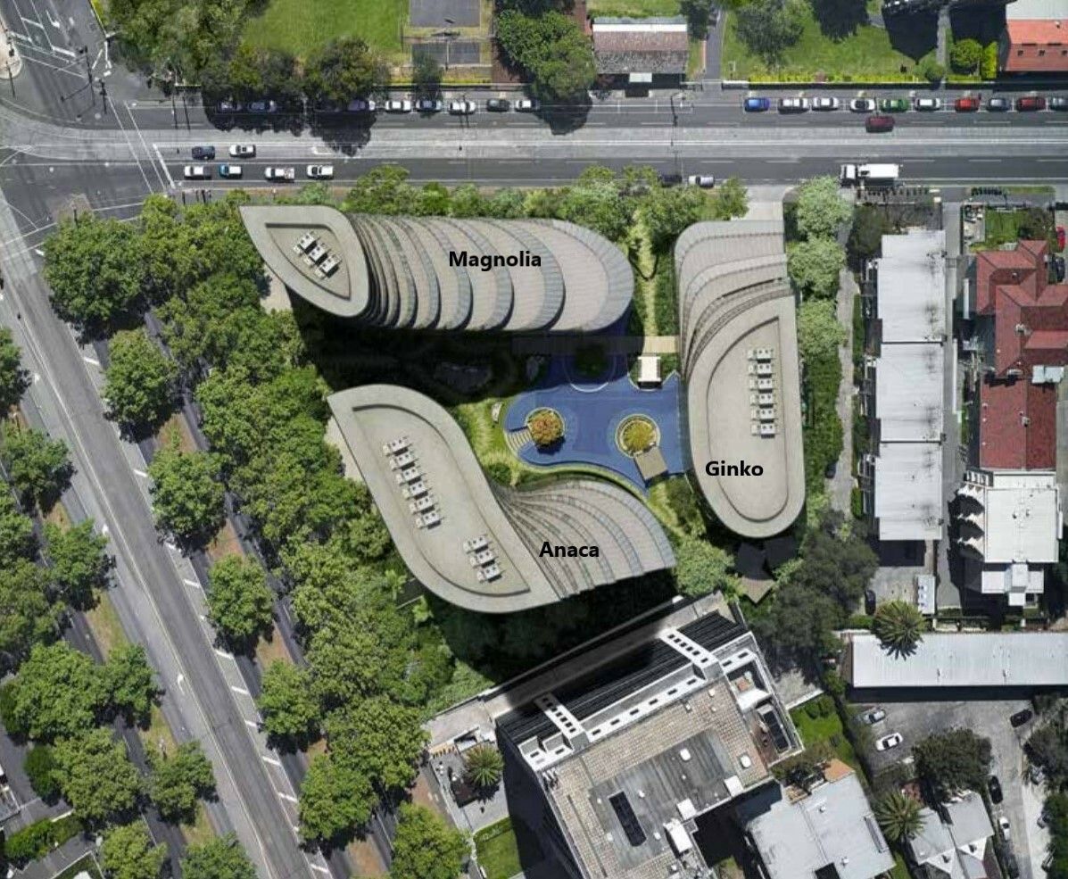 1 bedrooms New Apartments / Off the Plan in Ginko 213/601 St Kilda Road MELBOURNE VIC, 3004