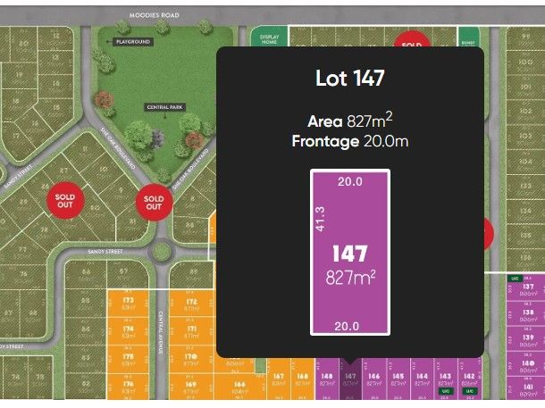 New land in Lot 147 Daybreak Drive, BARGARA QLD, 4670
