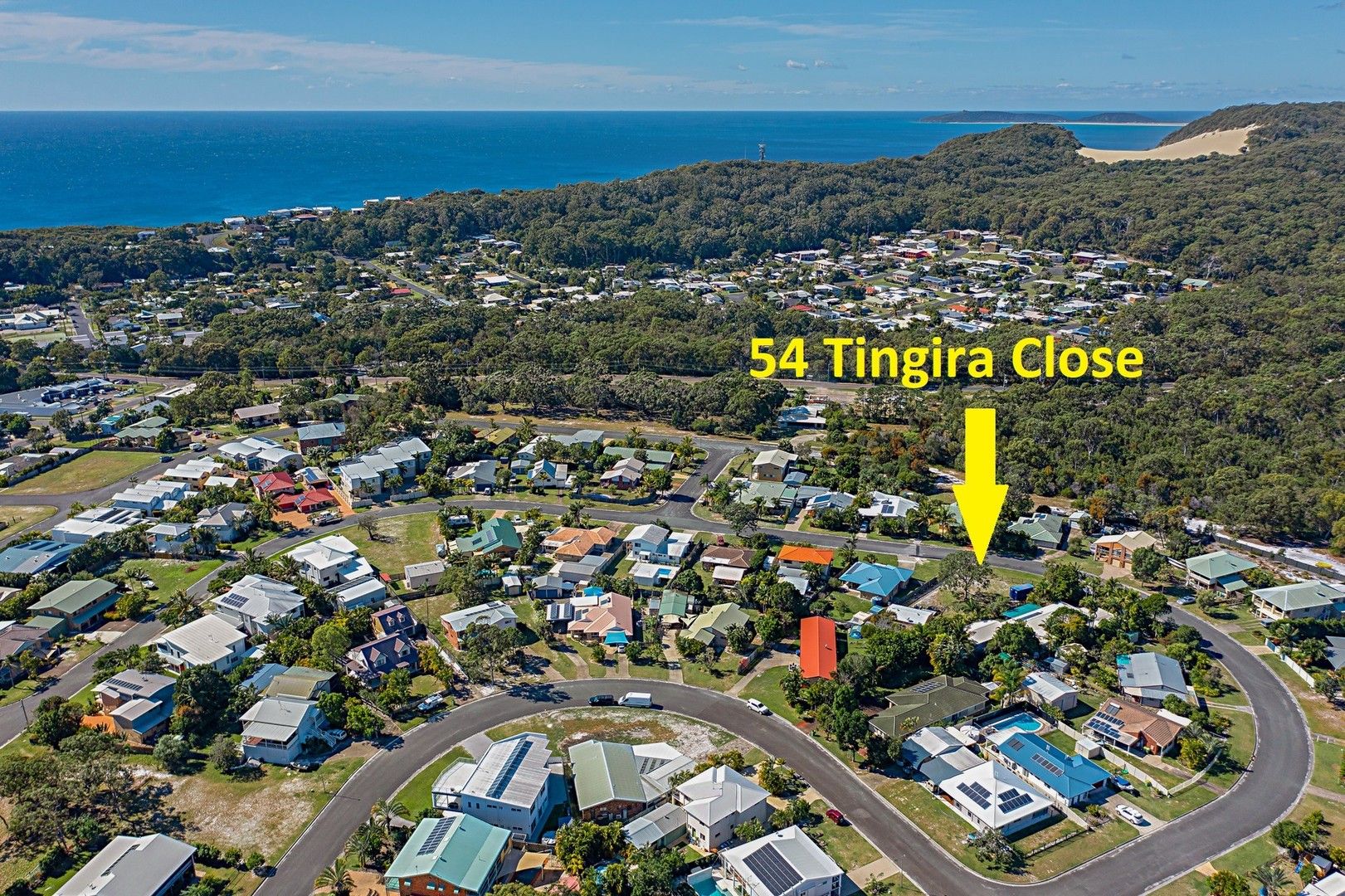 Vacant land in 54 Tingira Cl, RAINBOW BEACH QLD, 4581