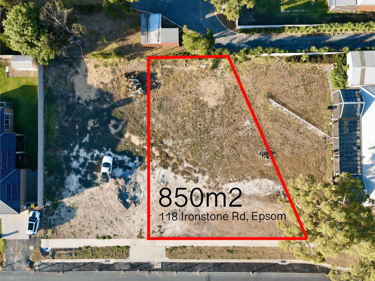 Vacant land in 118 Ironstone Road, EPSOM VIC, 3551