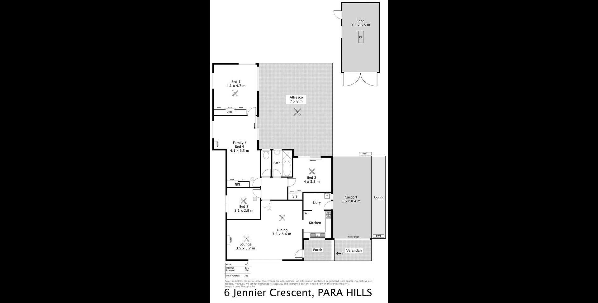 3 bedrooms House in 6 Jennier Crescent PARA HILLS SA, 5096