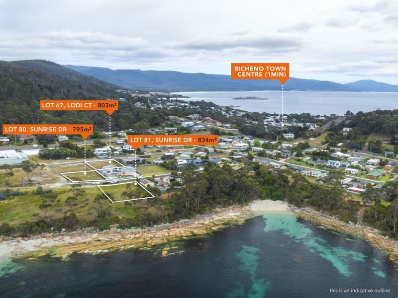 Lot 81 Sunrise Drive, Bicheno TAS 7215, Image 0