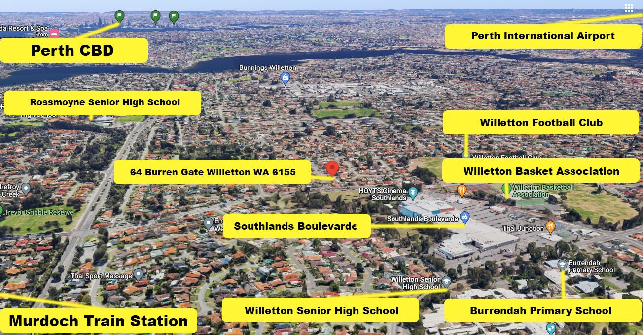 3 bedrooms House in 64 Burren Gate WILLETTON WA, 6155