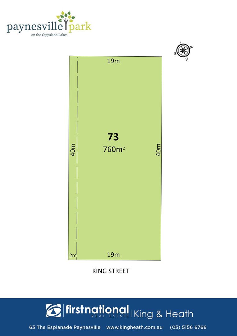 Lot 73 King Street, Paynesville VIC 3880, Image 1