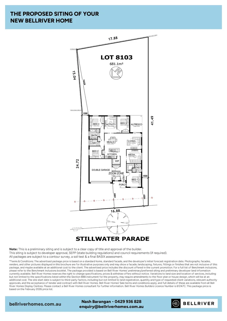 Additional image 16 of Lot 8103 Stillwater Parade, Waterford Living Estate, Chisholm NSW 2322