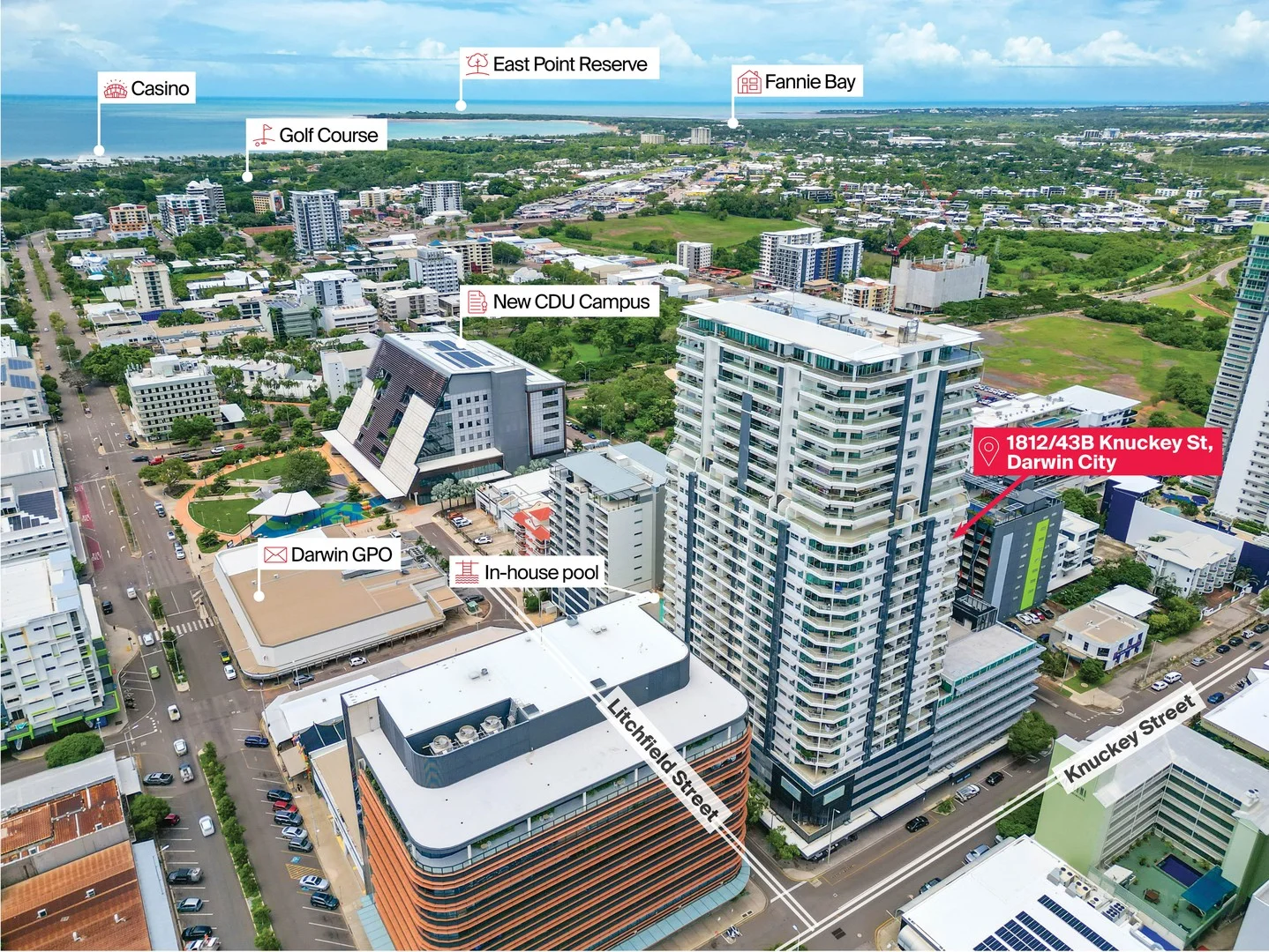 1812/43 Knuckey Street, Darwin City NT 0800
