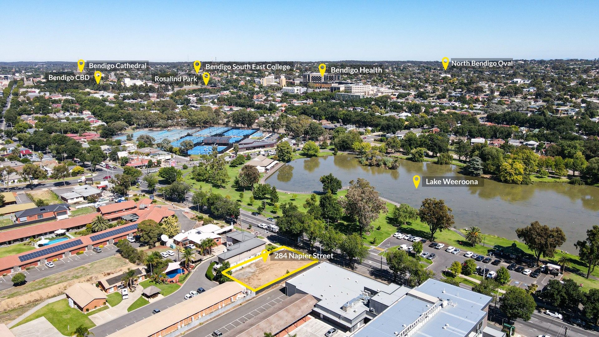 Vacant land in 284 Napier Street, BENDIGO VIC, 3550