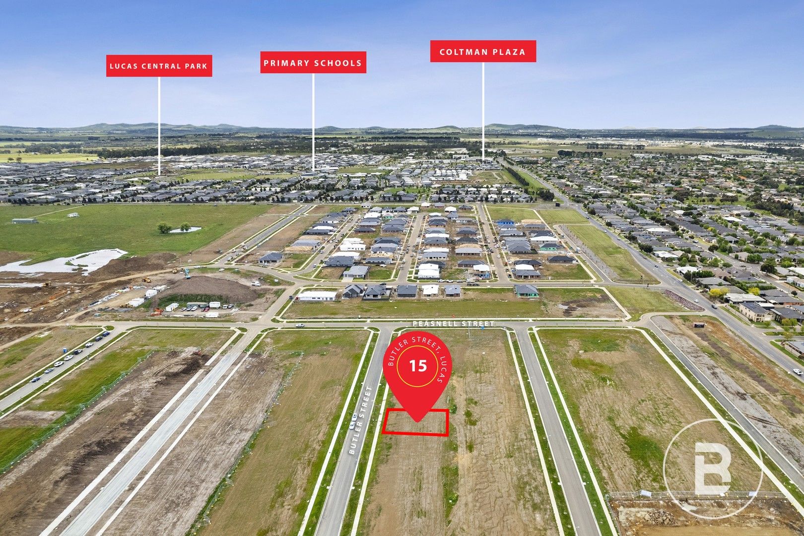 Vacant land in 15 Butler Street, LUCAS VIC, 3350
