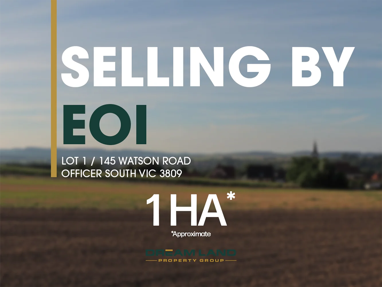 Lot 1/145 Watson Road, Officer South VIC 3809