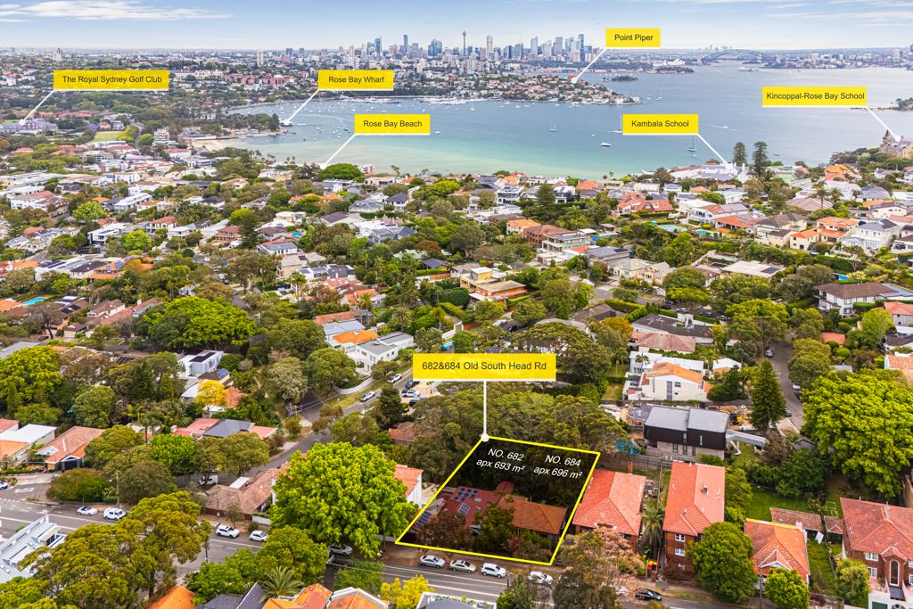 House in 682 - 684 Old South Head Road, ROSE BAY NSW, 2029