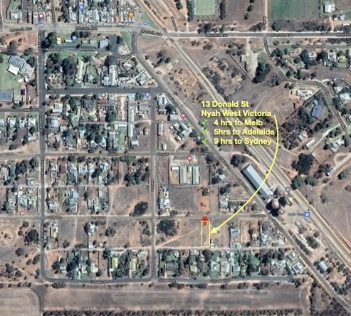 Vacant land in 13 Donald Street, NYAH WEST VIC, 3595