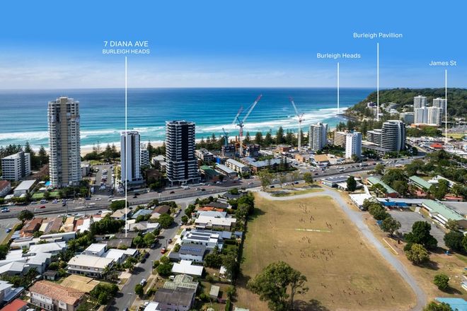 Picture of 7 Diana Ave, BURLEIGH HEADS QLD 4220