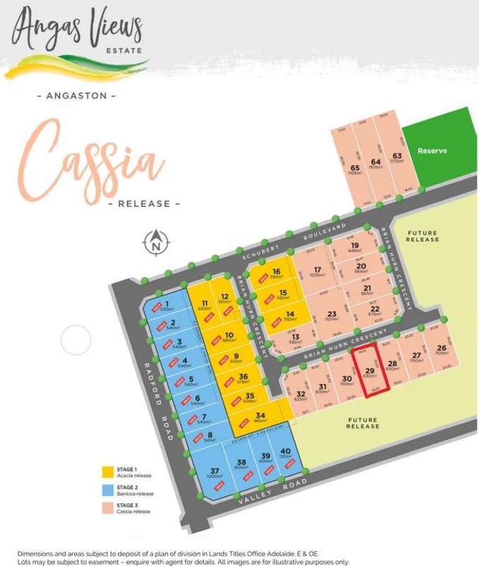 Vacant land in Lot 29 Brian Hurn Crescent, ANGASTON SA, 5353