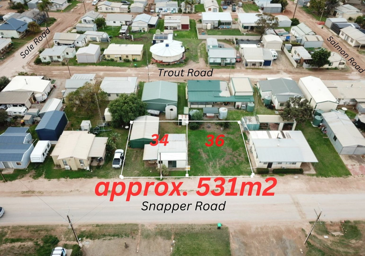 34 & 36 Snapper Road, Fisherman Bay SA 5522, Image 1