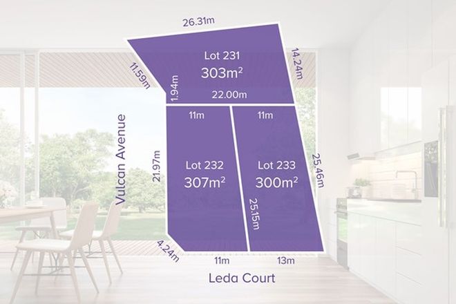 Picture of Lot 232, 1 Leda Court, MODBURY HEIGHTS SA 5092