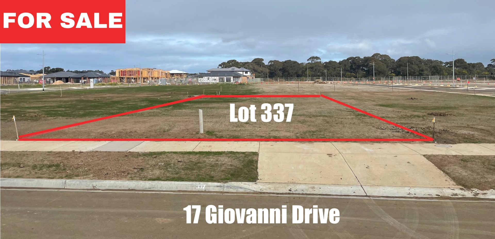 Vacant land in 17 Giovanni Drive, CHARLEMONT VIC, 3217