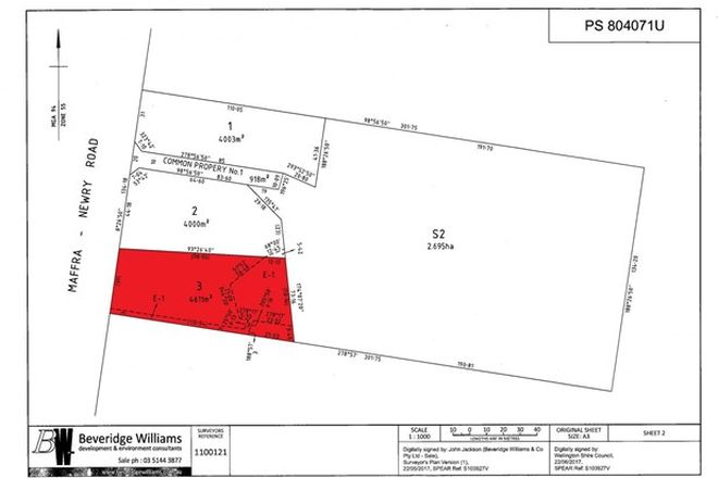 Picture of Lot 3, 262 Maffra - Newry Road, MAFFRA VIC 3860