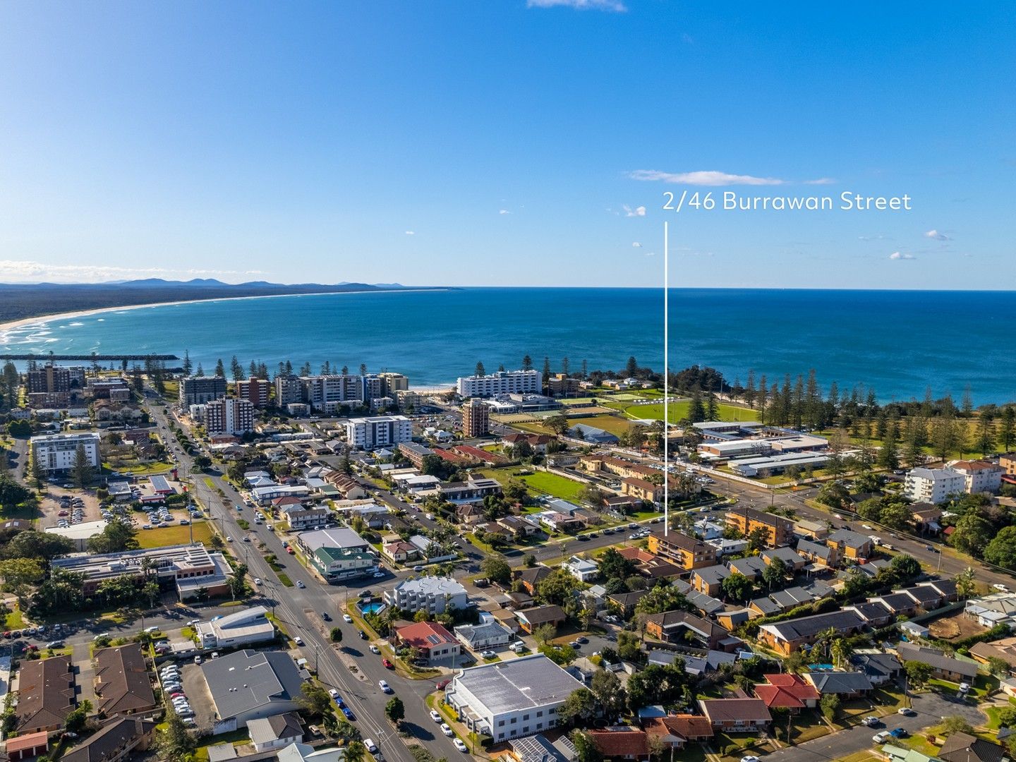 2 bedrooms Apartment / Unit / Flat in 2/46 Burrawan Street PORT MACQUARIE NSW, 2444