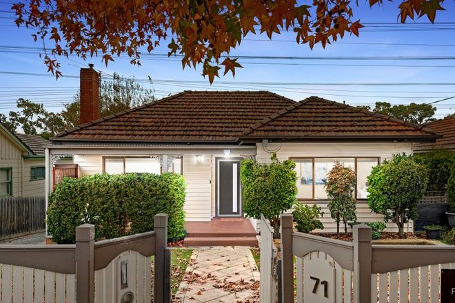 Picture of 71 Ivanhoe Grove, MALVERN EAST VIC 3145