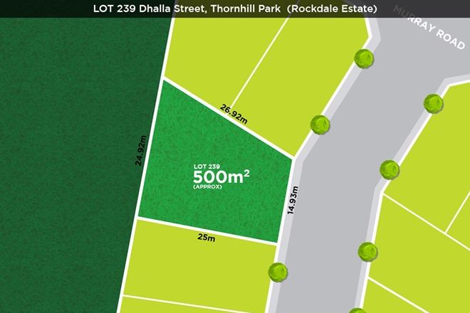 Picture of LOT 239 Dhalla Street, THORNHILL PARK VIC 3335