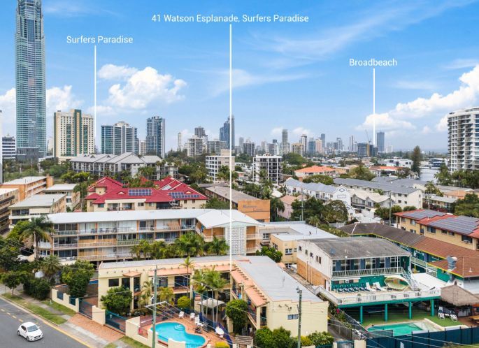 UNIT 3B/41 WATSON ESPLANADE, Surfers Paradise QLD 4217, Image 0