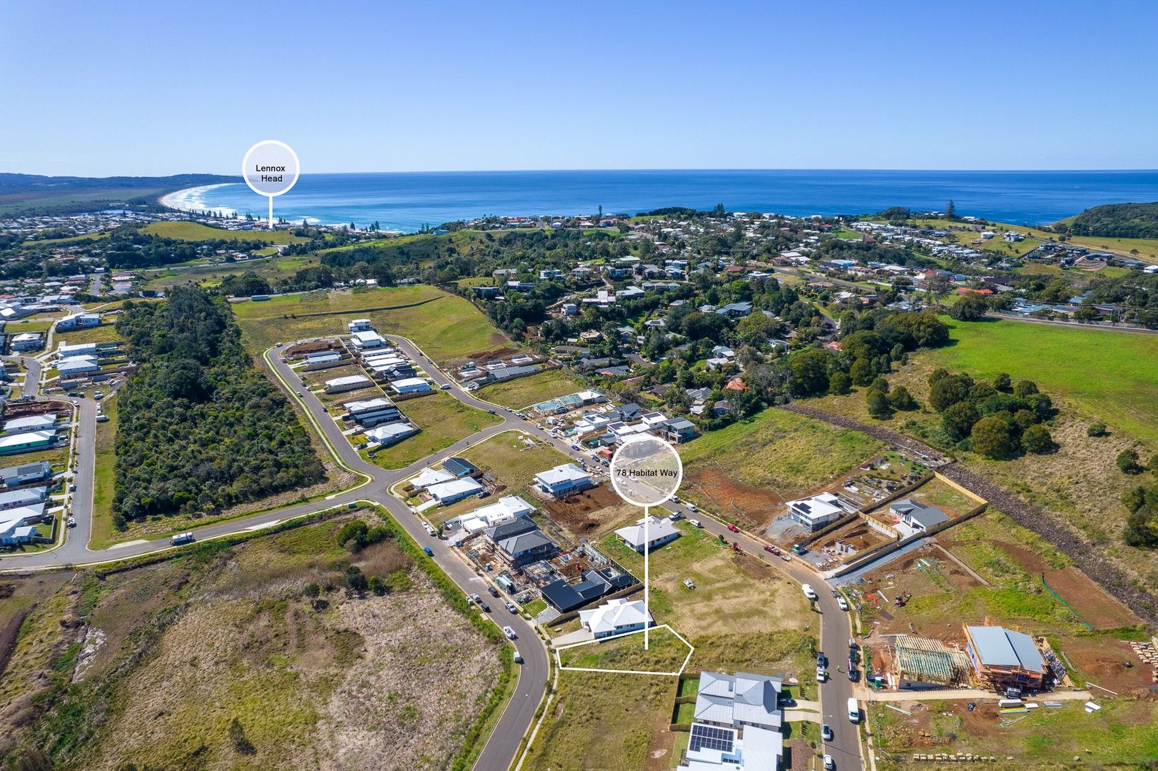 New land in 78 Habitat Way, LENNOX HEAD NSW, 2478