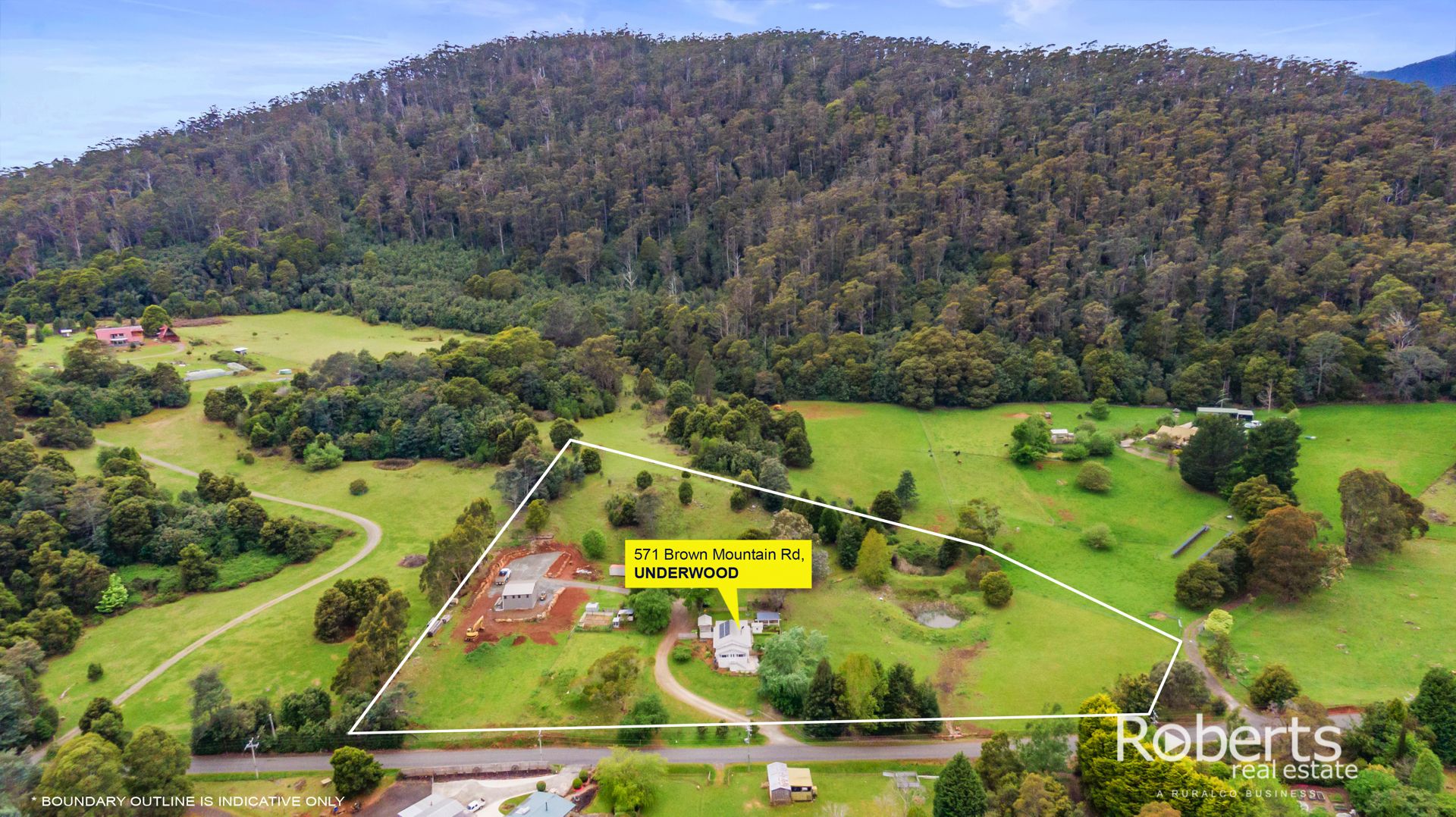 571 Brown Mountain Road, Underwood Property History & Address