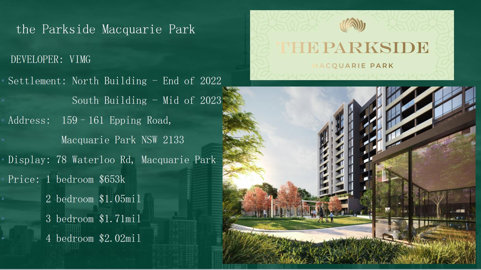 Apartment / Unit / Flat in 159 Epping Road, MACQUARIE PARK NSW, 2113