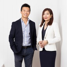 Sam Guo and Julia Kuo, Sales representative
