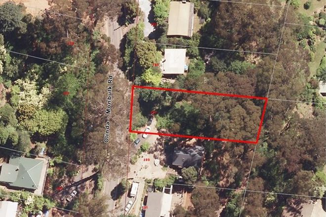 Picture of 187 Olinda -monbulk Road, MONBULK VIC 3793