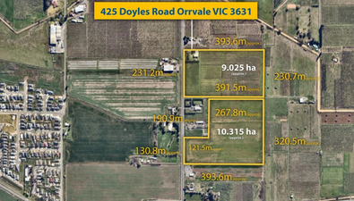 Picture of 425 Doyles Road, ORRVALE VIC 3631