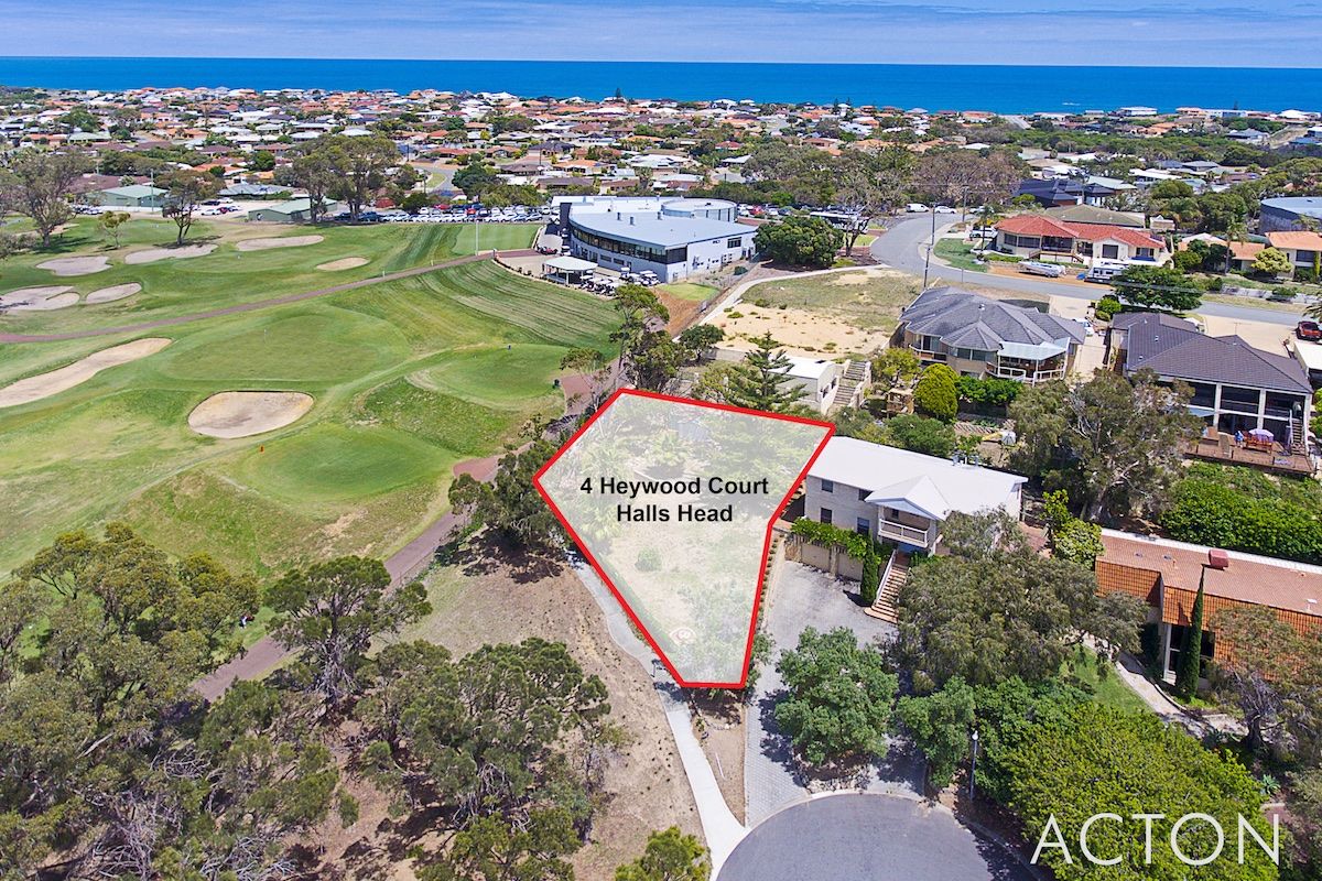 Vacant land in 4 Heywood Court, HALLS HEAD WA, 6210