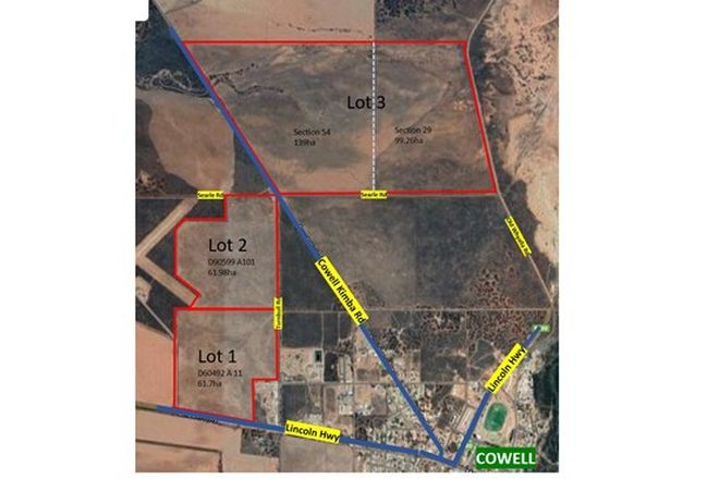 Picture of Lot 11 Lincoln Highway, COWELL SA 5602
