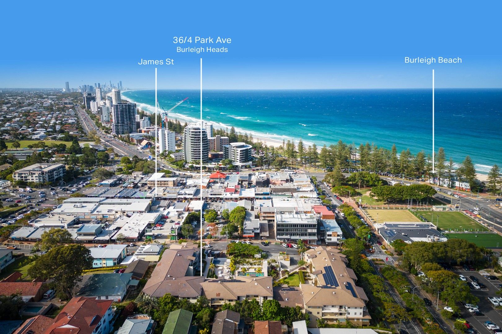 2 bedrooms Apartment / Unit / Flat in 36/4 Park Avenue BURLEIGH HEADS QLD, 4220