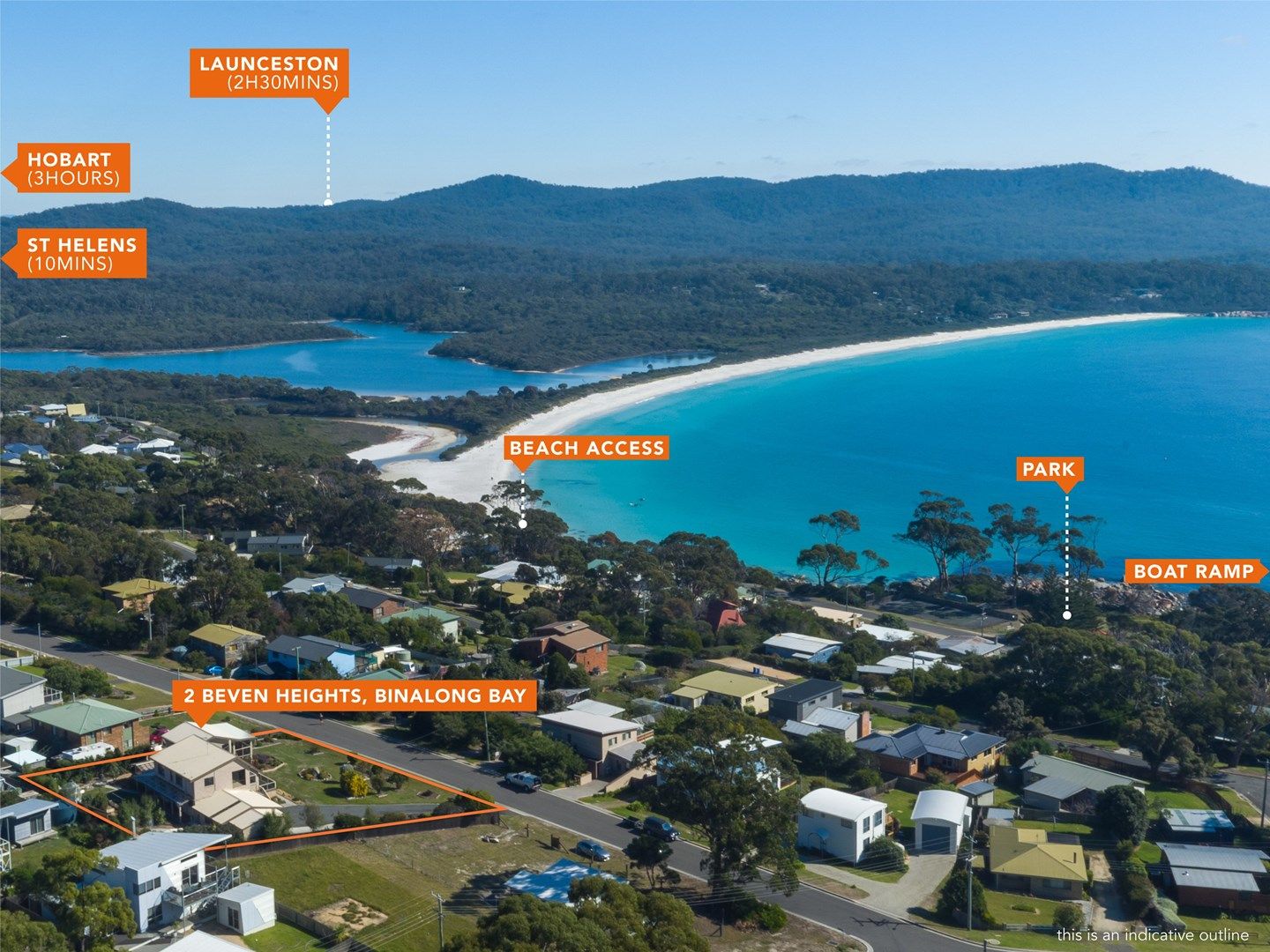 2 Beven Heights, Binalong Bay TAS 7216, Image 0