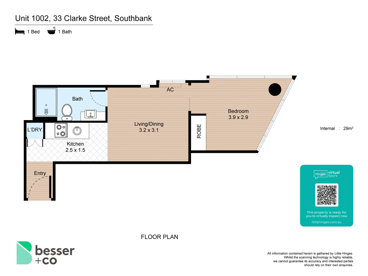 Additional image 3 of 1002/33 Clarke Street, Southbank VIC 3006