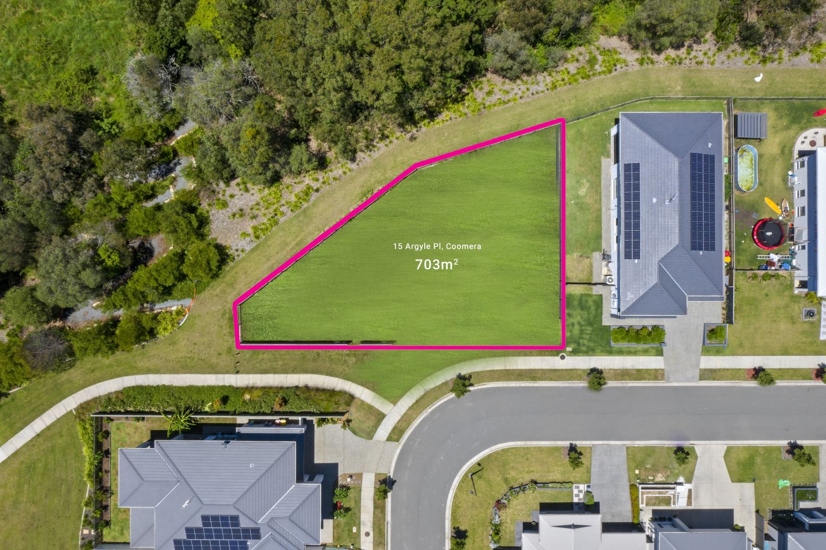 Vacant land in 15 Argyle Place, COOMERA QLD, 4209