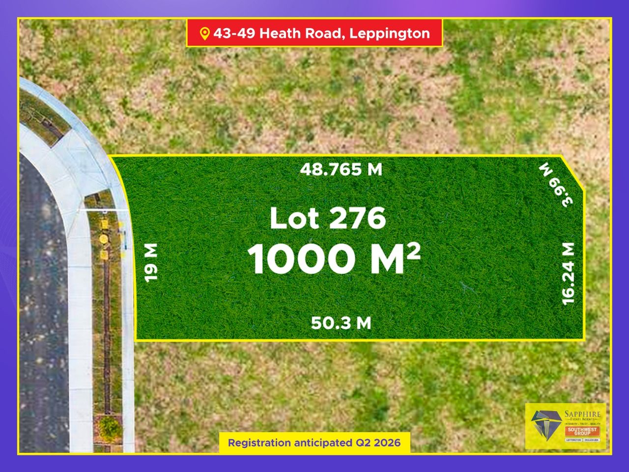 Vacant land in 276/43-49 Heath Road, LEPPINGTON NSW, 2179