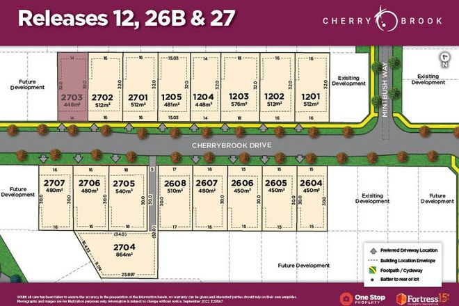 Picture of Lot 2703 Cherrybrook Drive, BENTLEY PARK QLD 4869