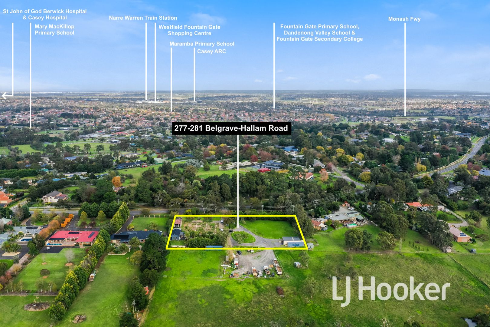 277 281 BelgraveHallam Road, Narre Warren North VIC 3804 Domain