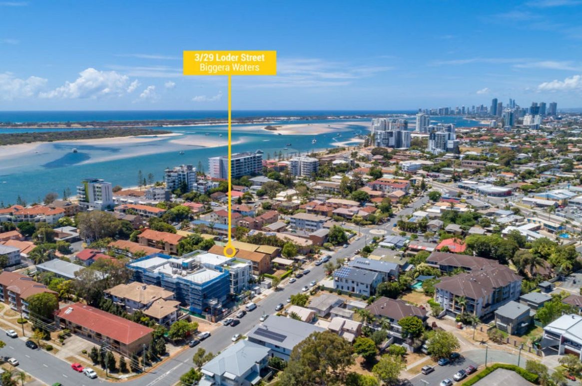 2 bedrooms Apartment / Unit / Flat in 3/29 Loder Street BIGGERA WATERS QLD, 4216