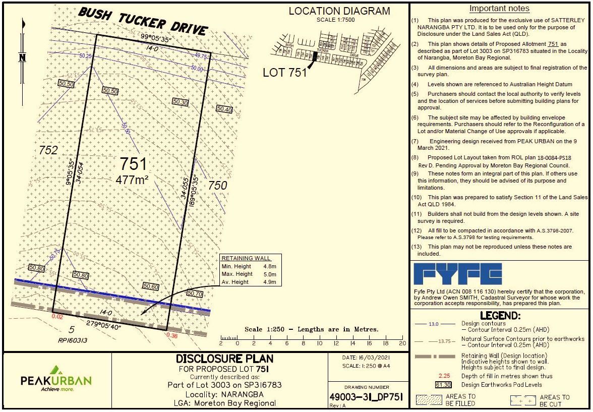 Lot 751 Bush Tucker Drive, Narangba QLD 4504, Image 2