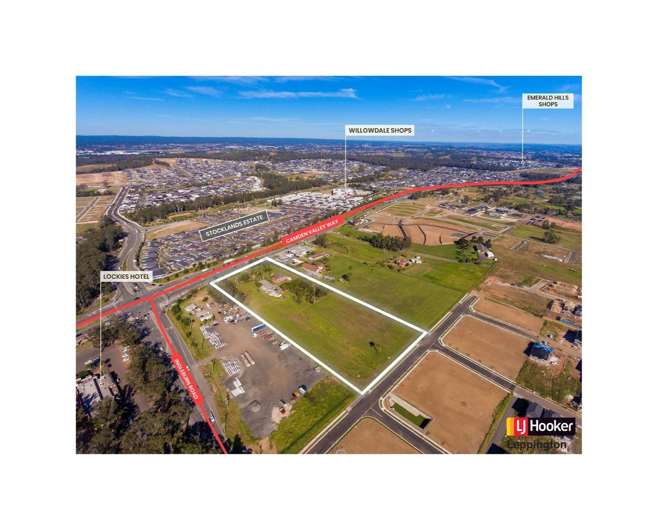 Vacant land in , LEPPINGTON NSW, 2179
