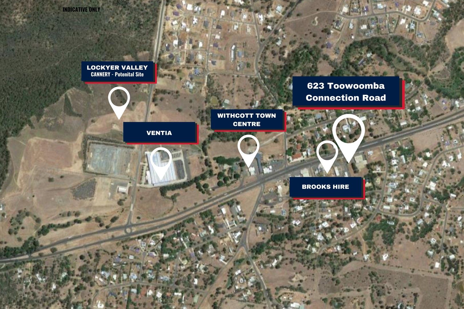 Vacant land in 623 Toowoomba Connection Road, WITHCOTT QLD, 4352