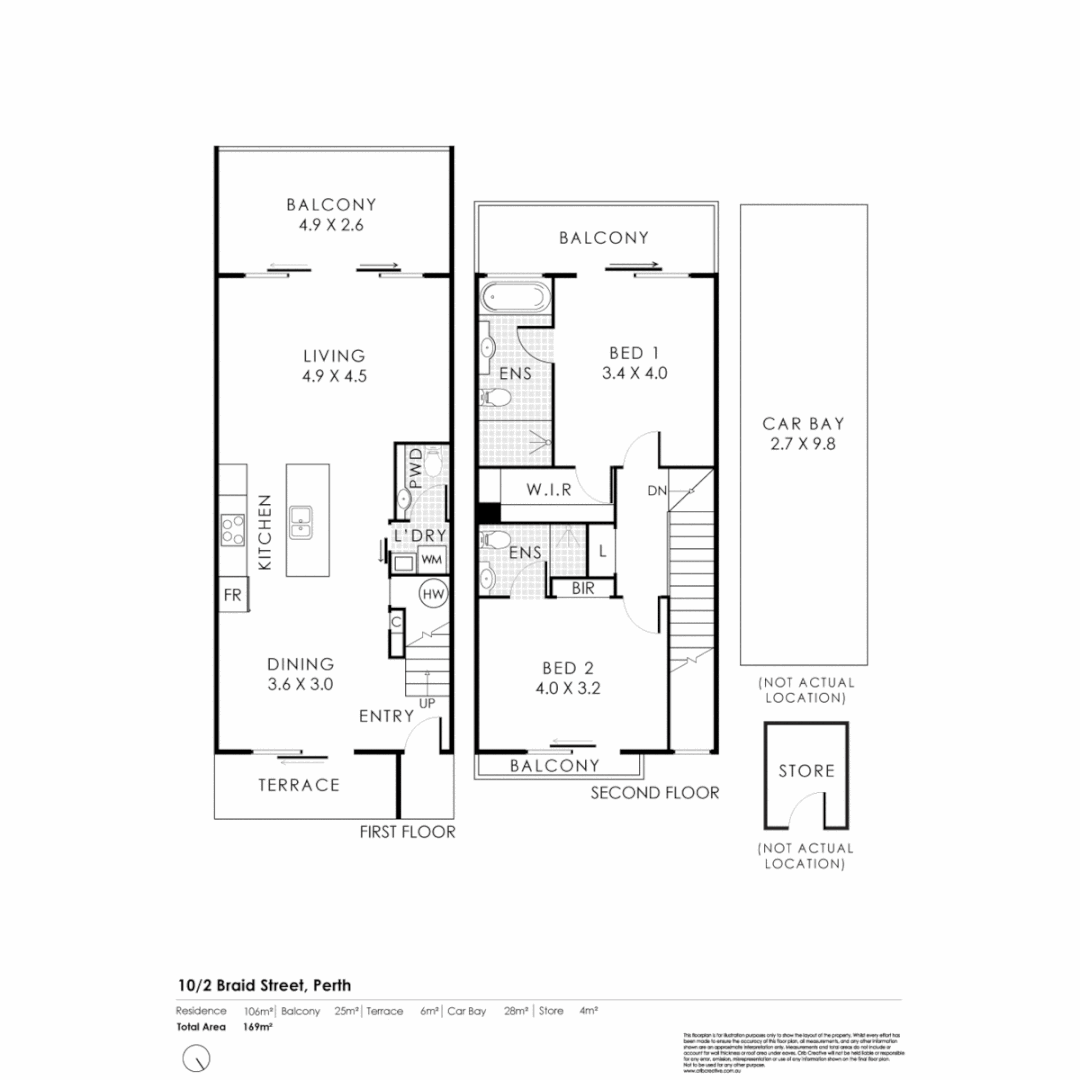 10/2 Braid Street, Perth WA 6000 | Domain