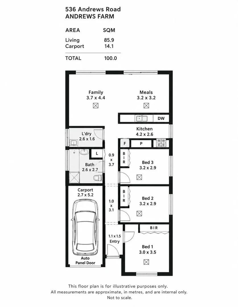 536 Andrews Road, Andrews Farm SA 5114 | Domain