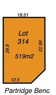 Vacant land in Lot 314 Partridge Bend, BYFORD WA, 6122